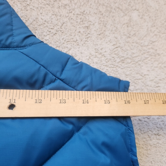 CABELA'S Women's Vest Large Blue Goose Down Warm Quilted Outdoor - Picture 7 of 14